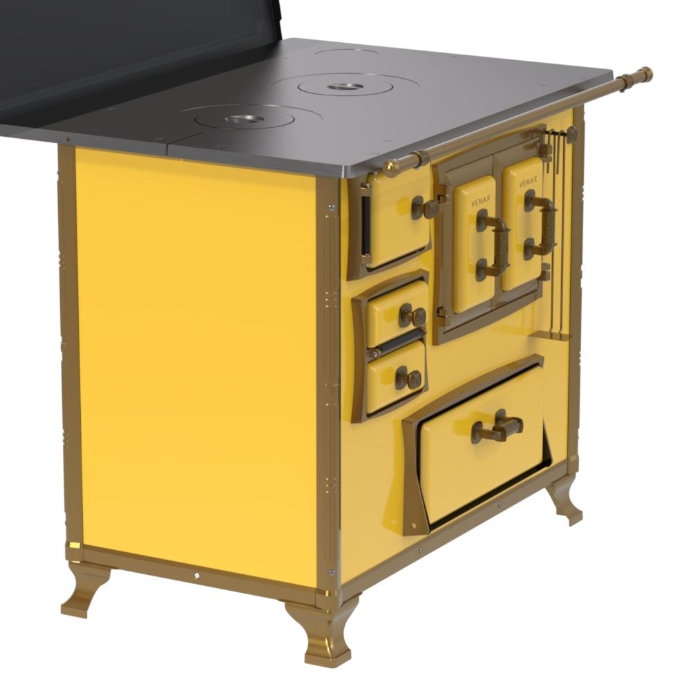 Fogao a Lenha Venax GII n 2 Renaissance Amarelo