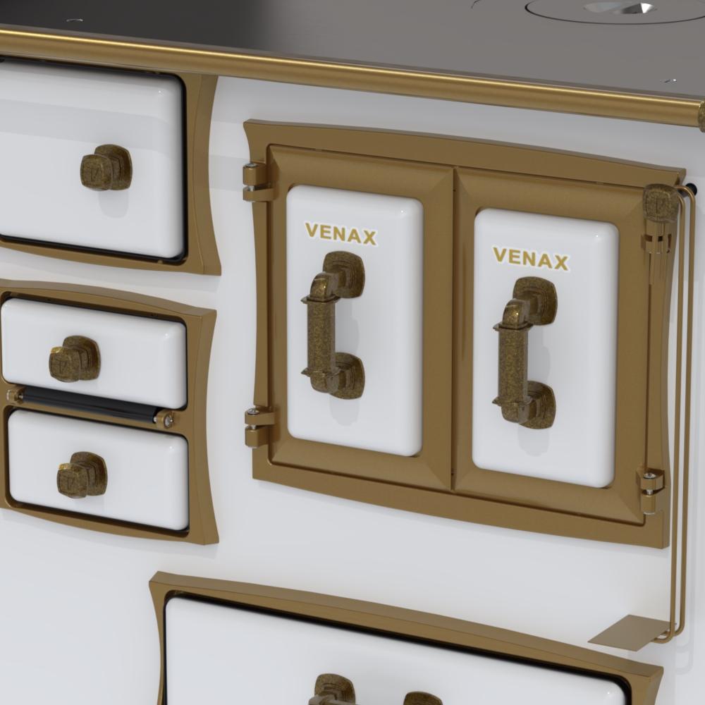 Fogao a Lenha Venax GII n 2 Renaissance Branco