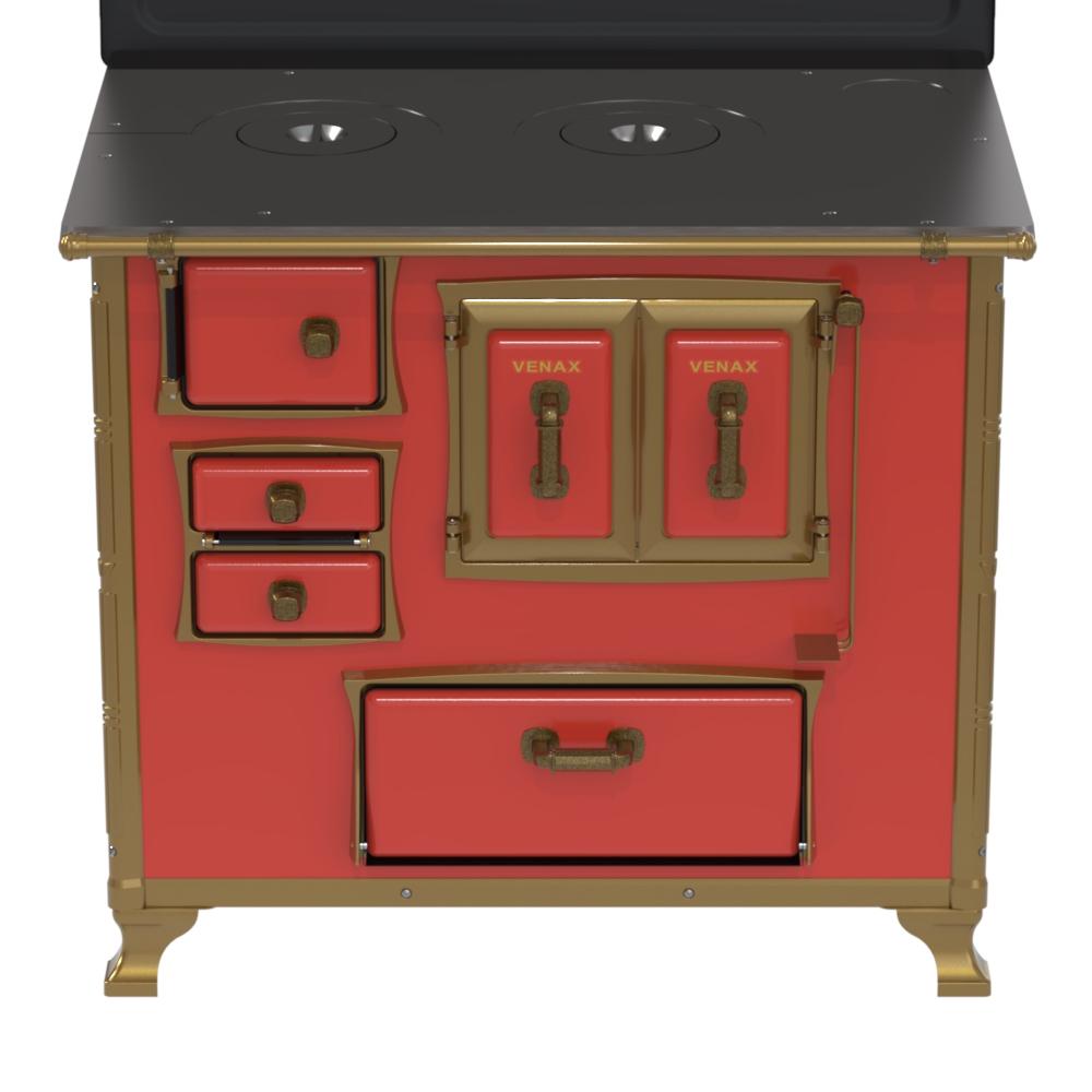 Fogao a Lenha Venax GII n 2 Renaissance Vermelho