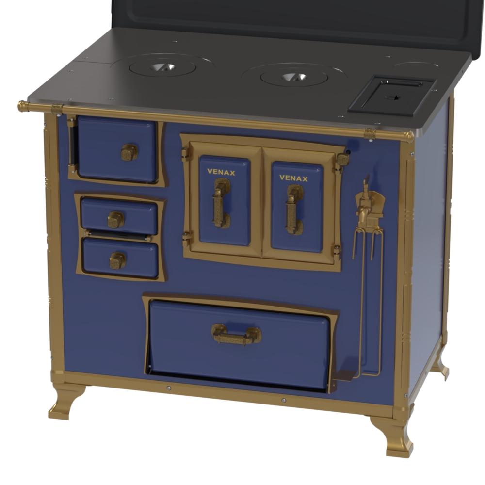 Fogao a Lenha Venax GII n 2 Renaissance Azul Cald