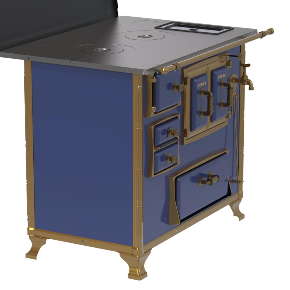 Fogao a Lenha Venax GII n 2 Renaissance Azul Cald