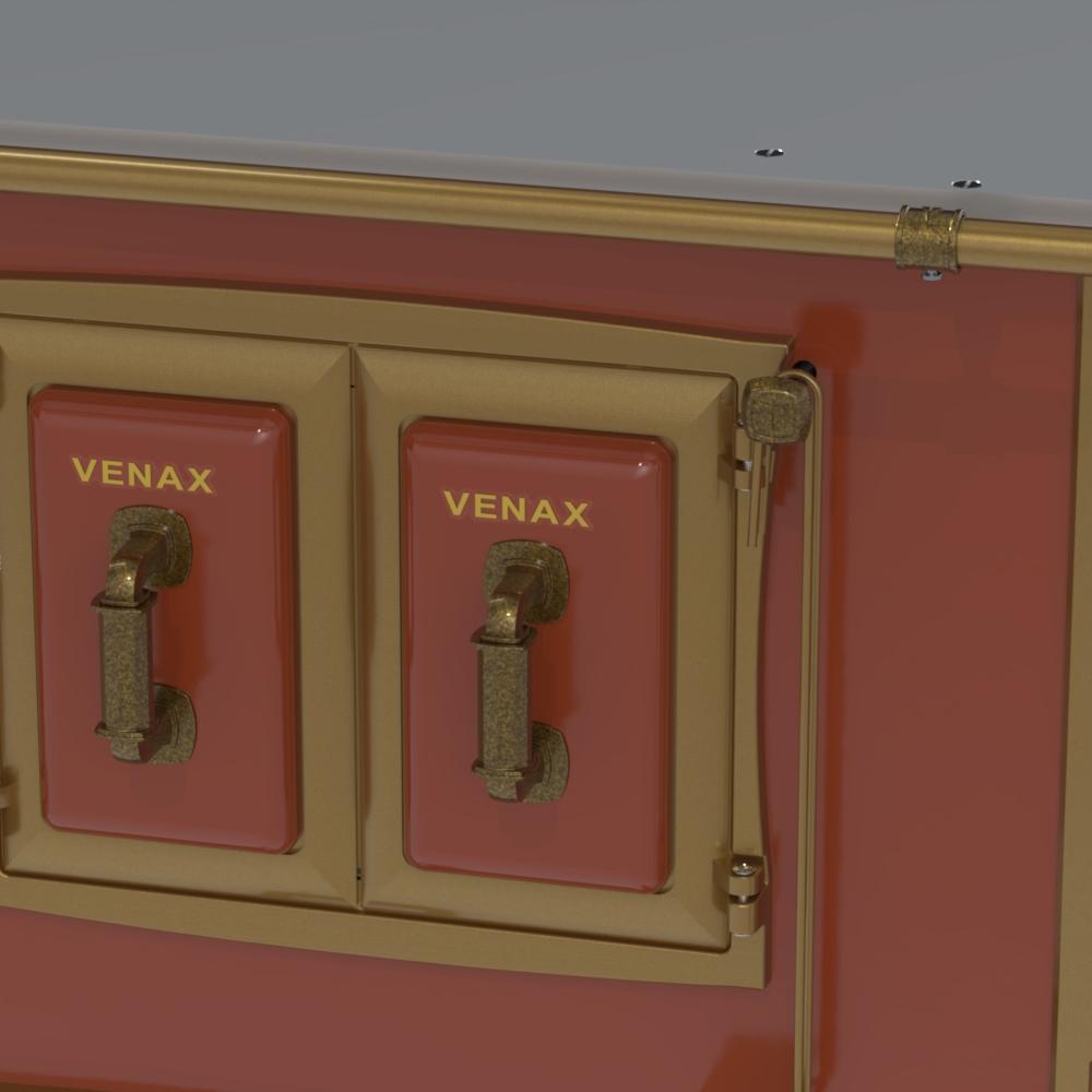 Fogao a Lenha Venax n 2 Renaissance Chapa de Aluminio Tabaco