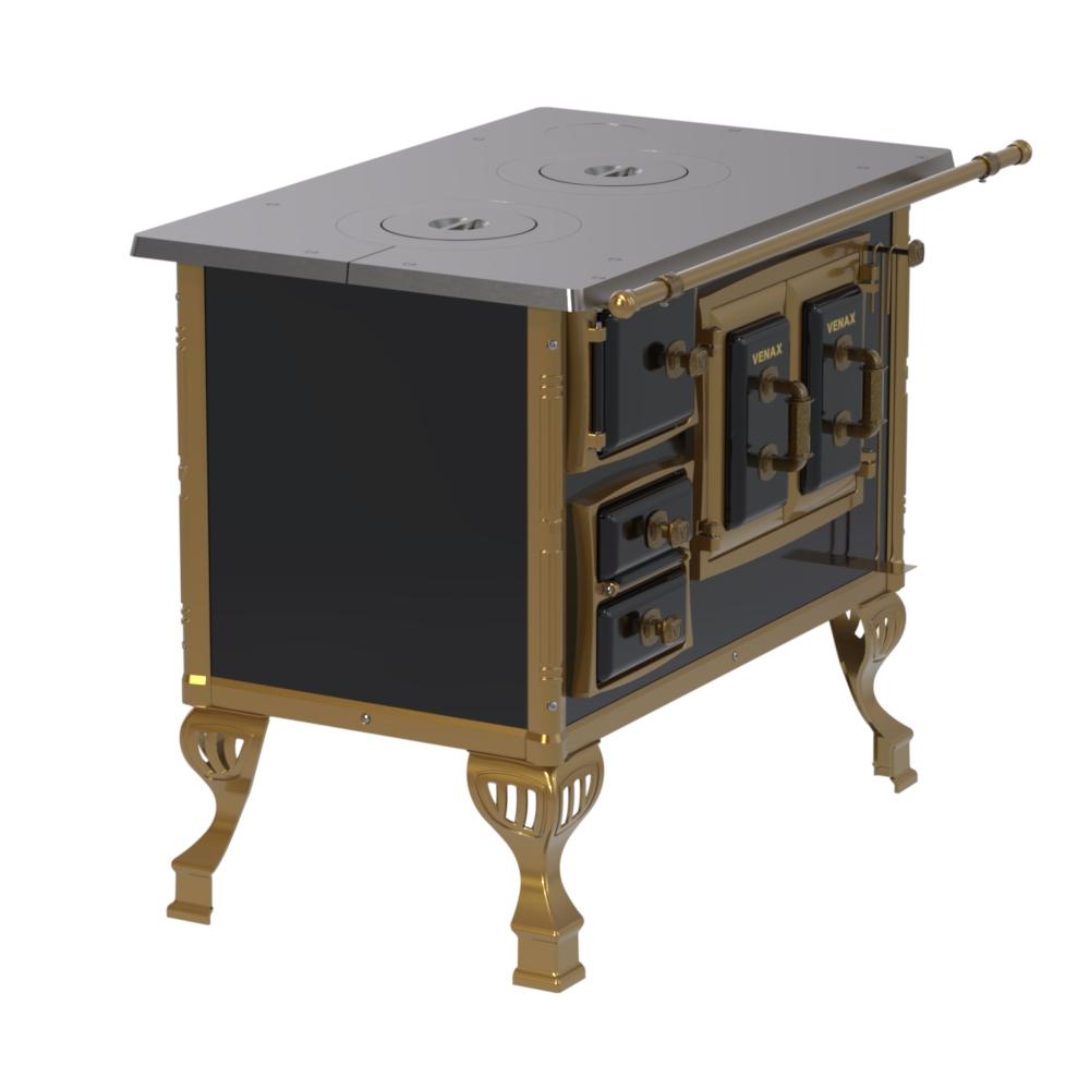 Fogao a Lenha Venax n 1 Colonial Preto