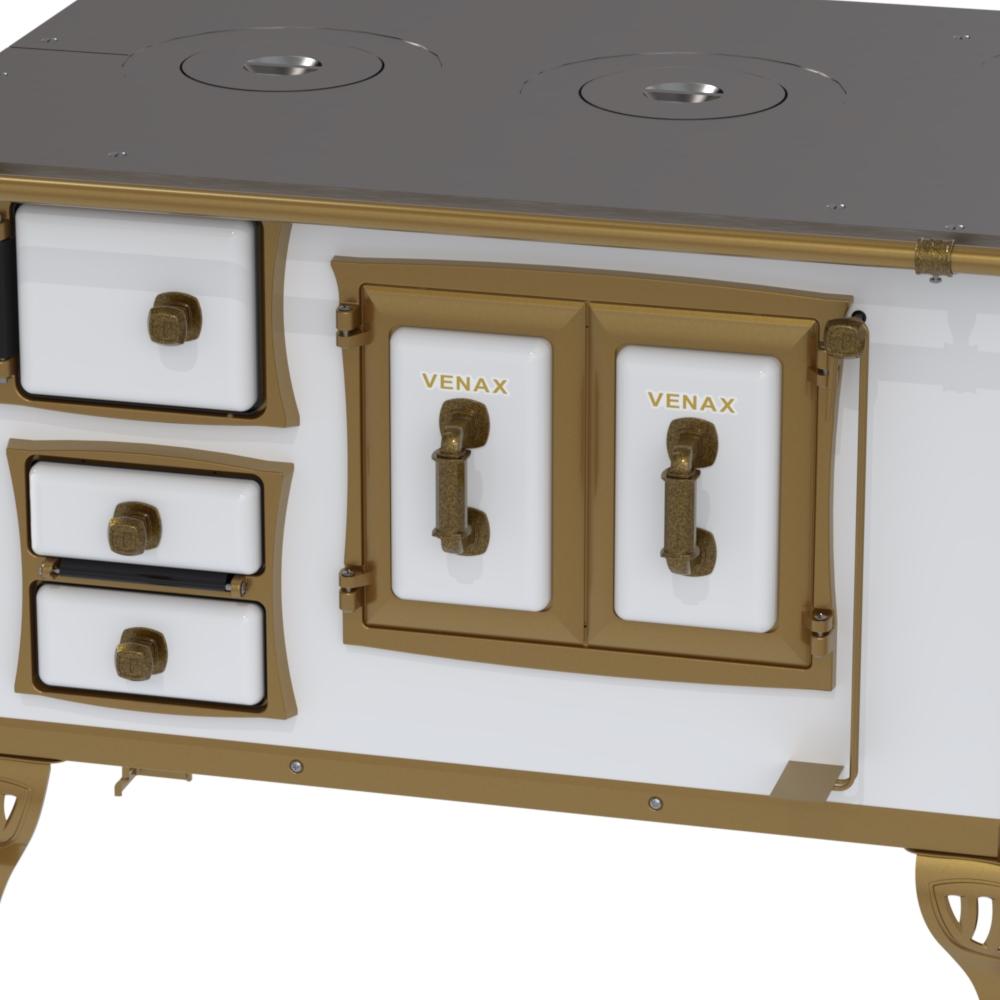 Fogao a Lenha Venax n 2 Colonial Branco