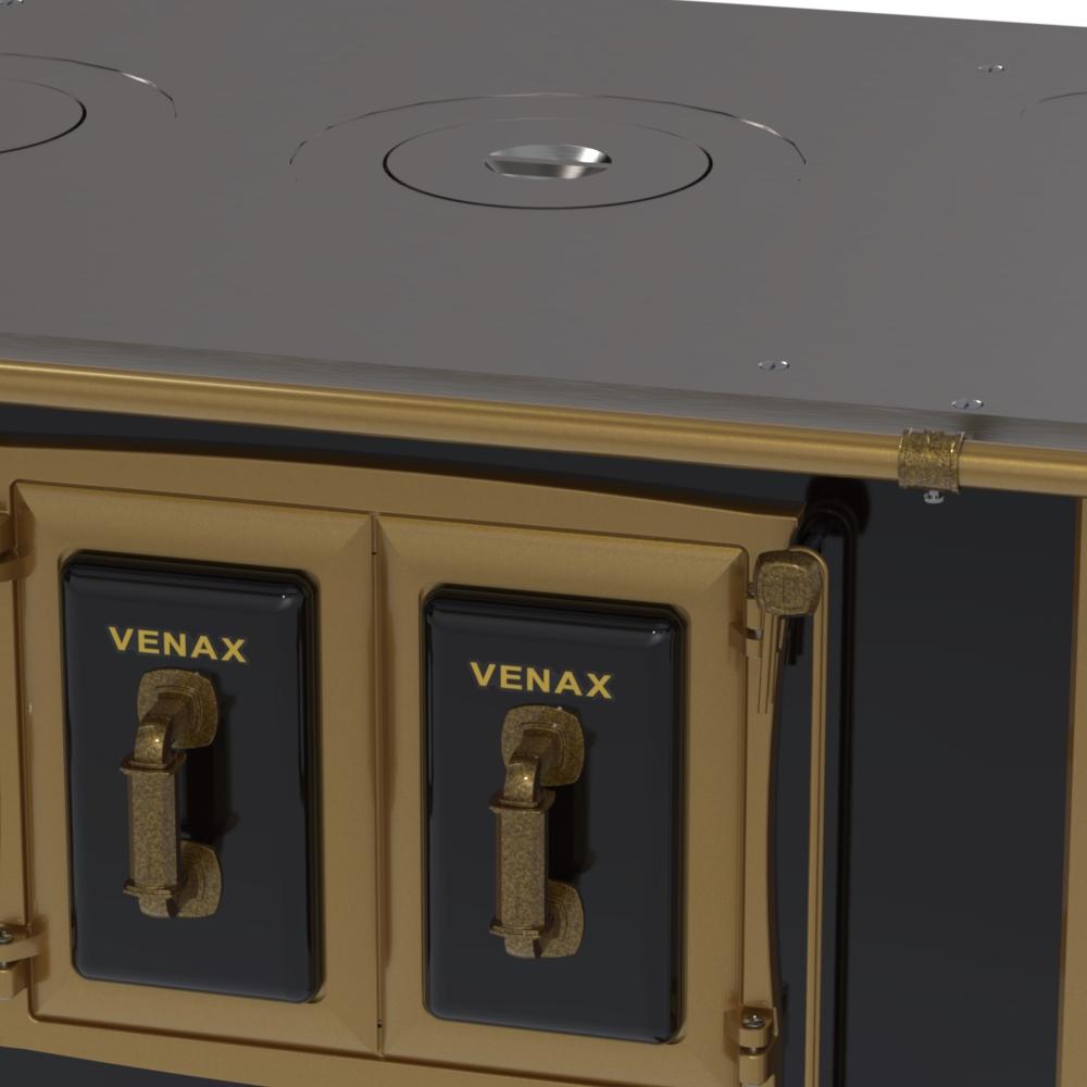Fogao a Lenha Venax n 2 Colonial Preto