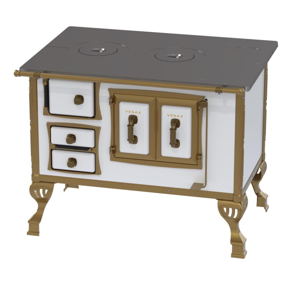 Fogao a Lenha Venax n 2 Colonial Branco