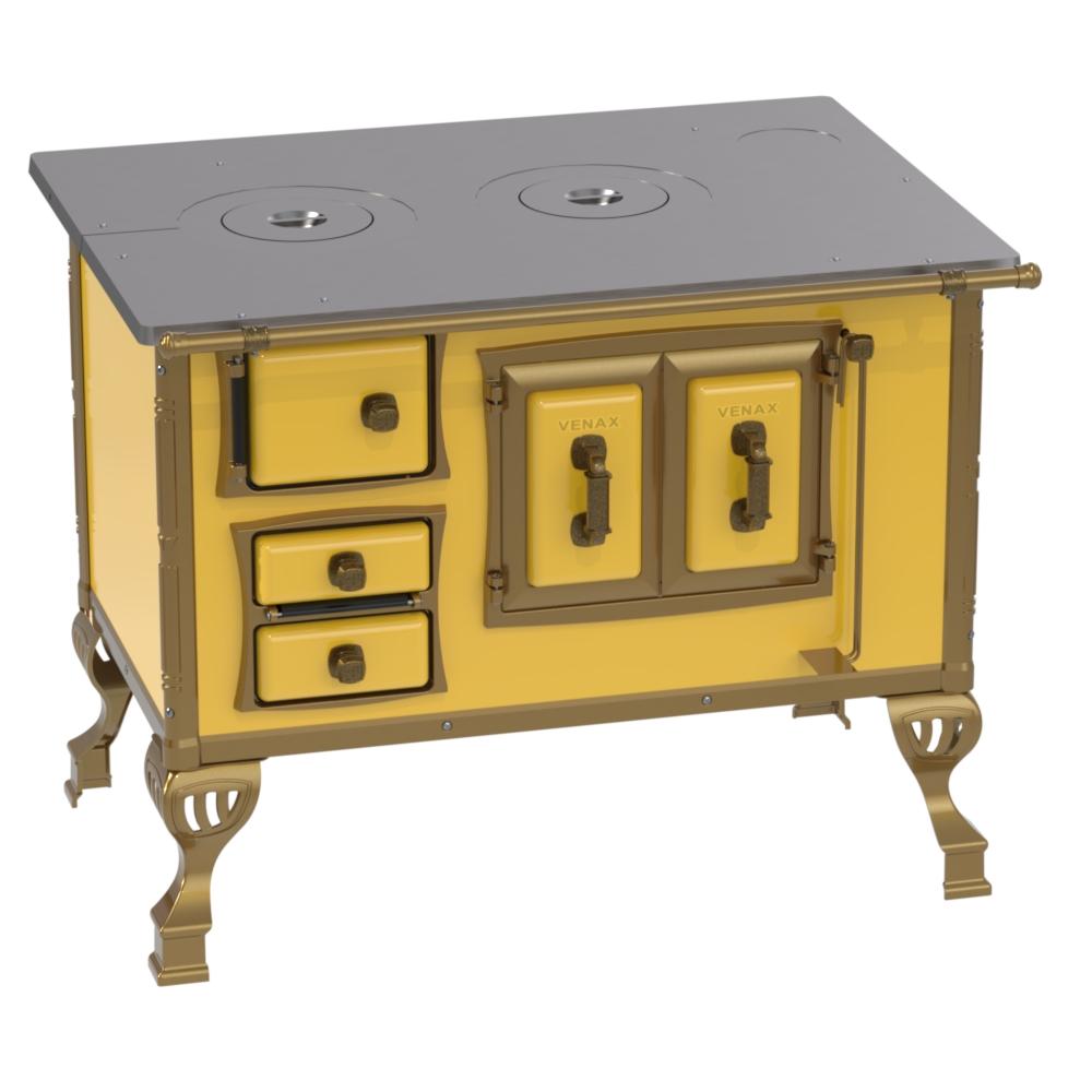 Fogao a Lenha Venax n 2 Colonial Amarelo