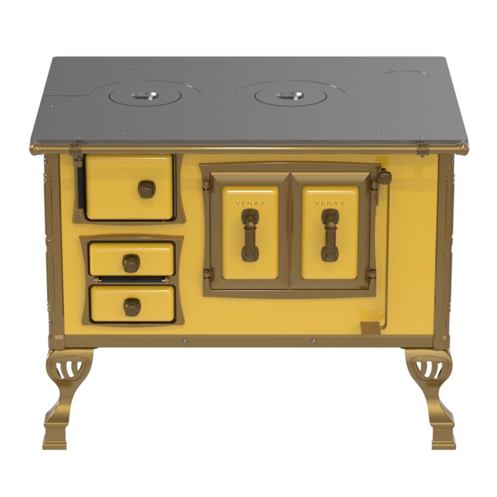 Fogao a Lenha Venax n 2 Colonial Amarelo
