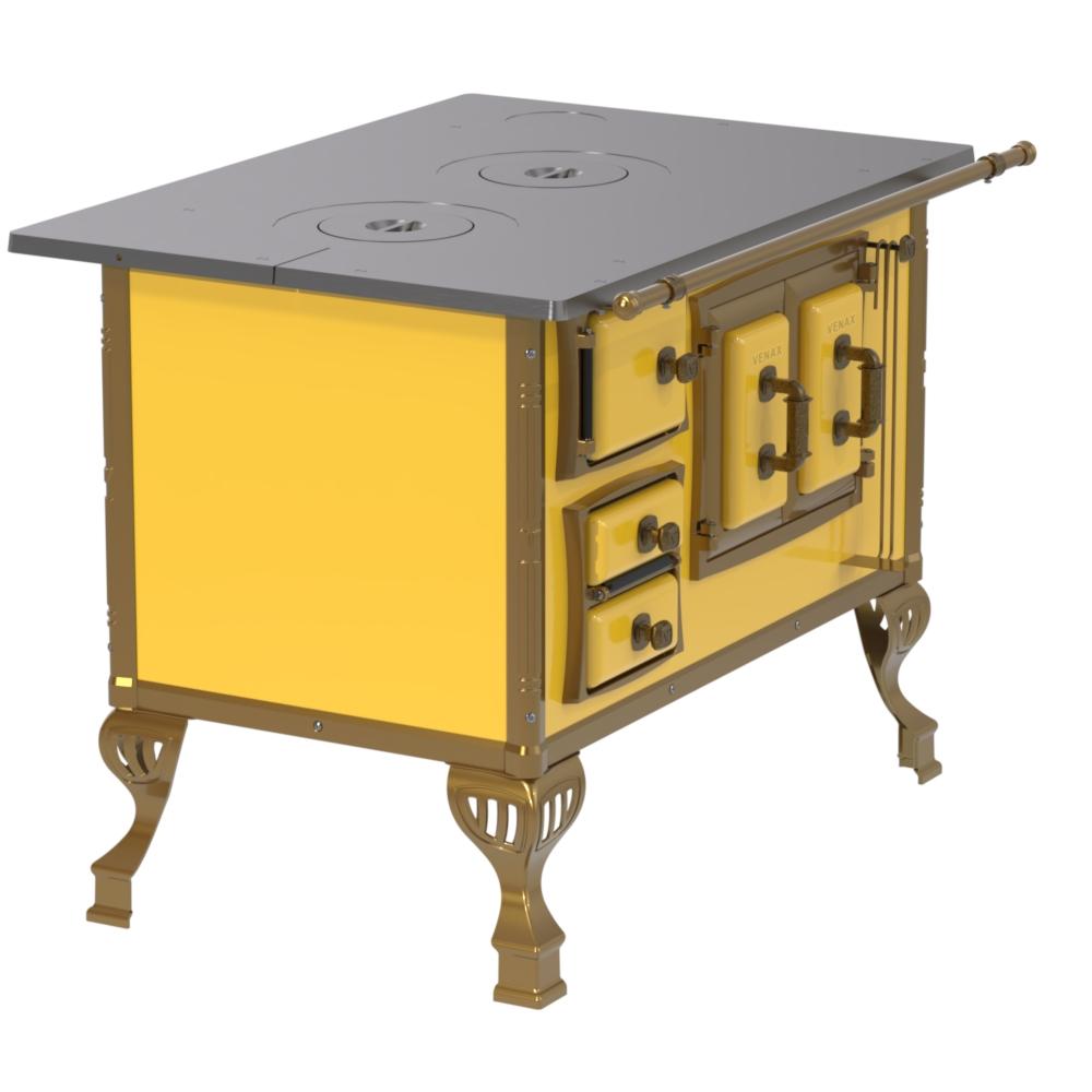 Fogao a Lenha Venax n 2 Colonial Amarelo