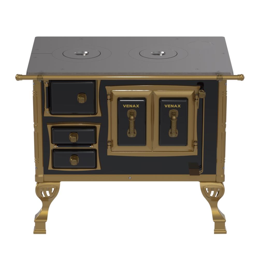Fogao a Lenha Venax n 1 Colonial Preto