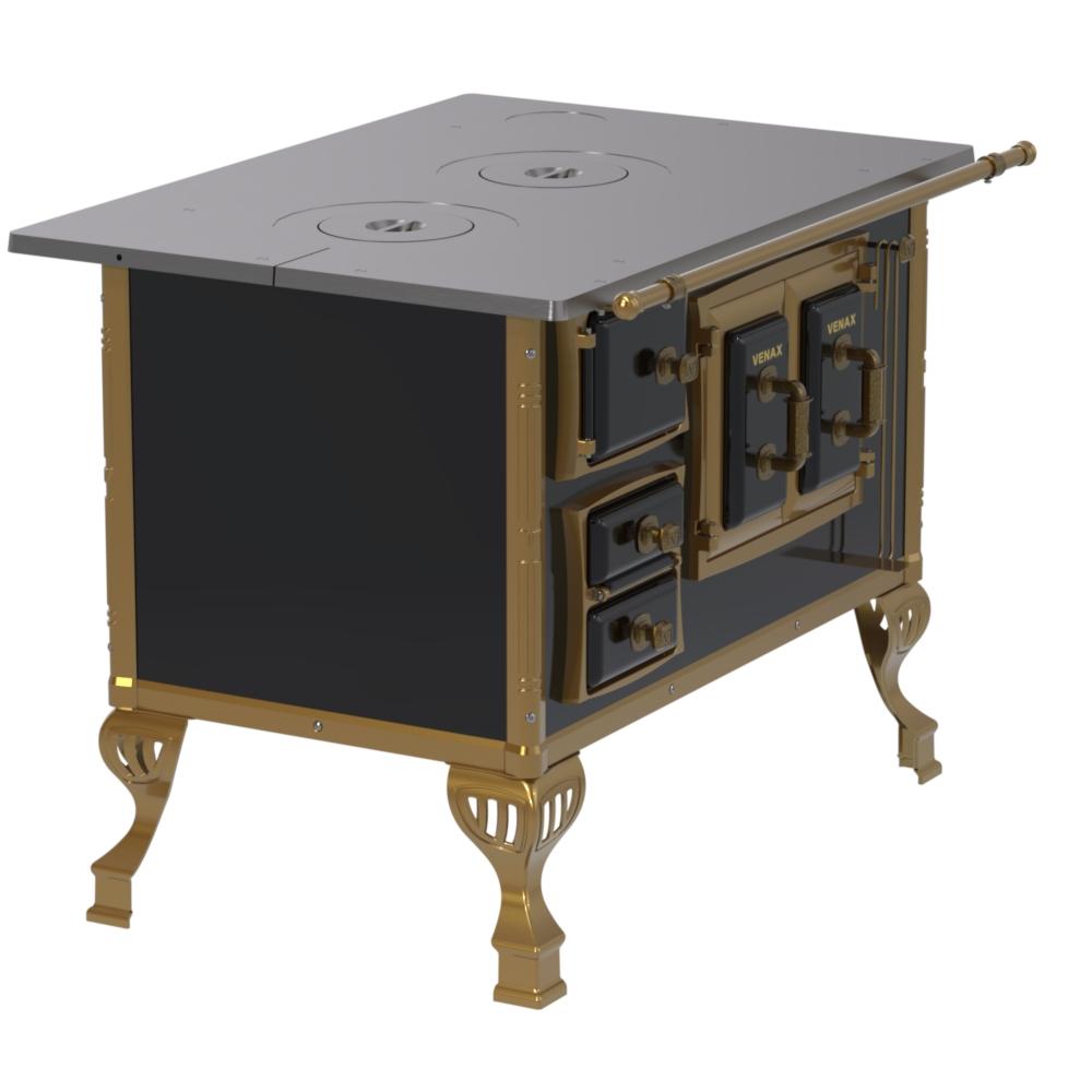 Fogao a Lenha Venax n 2 Colonial Preto