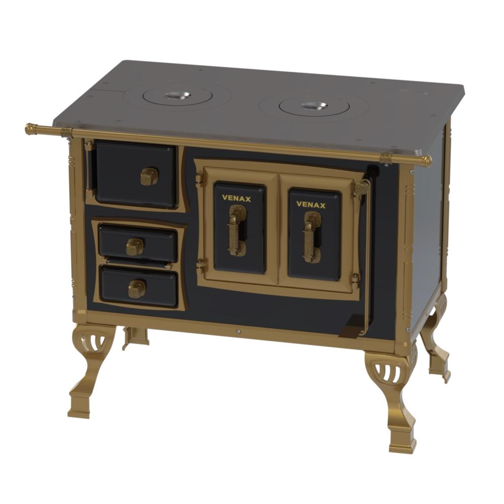 Fogao a Lenha Venax n 1 Colonial Preto