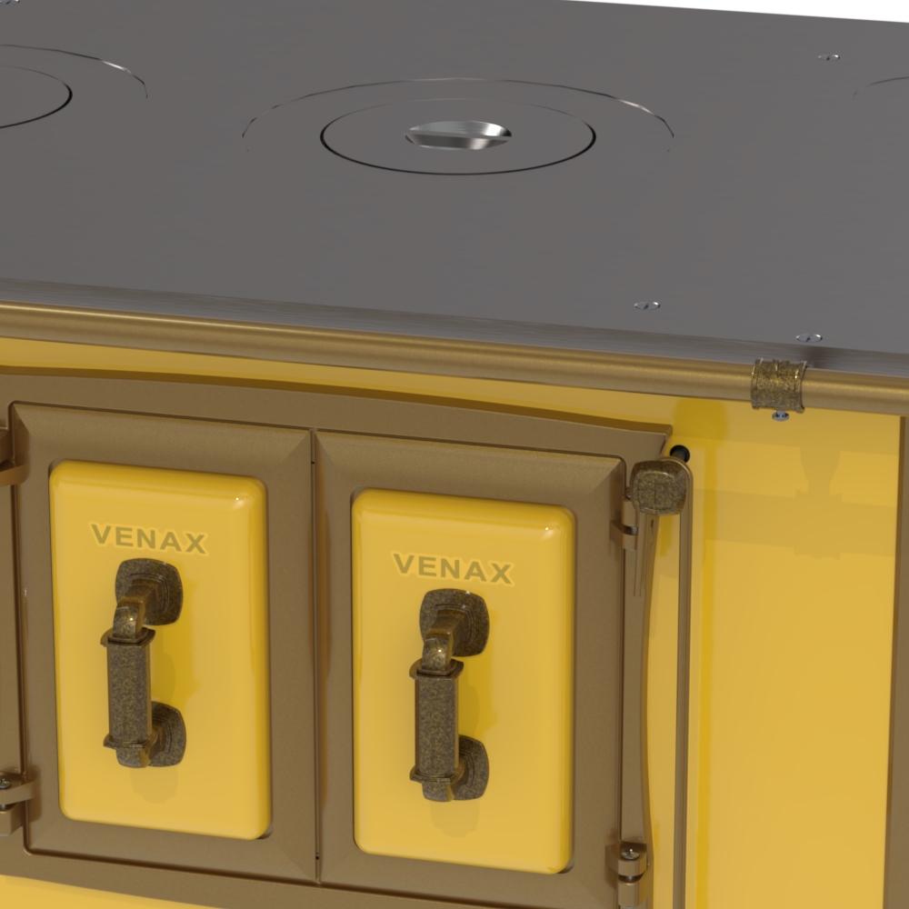 Fogao a Lenha Venax n 2 Colonial Amarelo