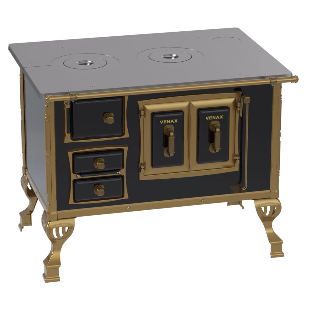 Fogao a Lenha Venax n 2 Colonial Preto