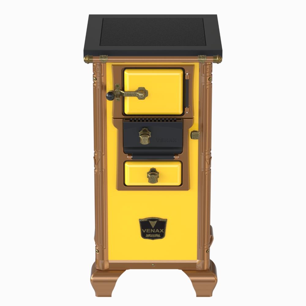 Fogao a Lenha Venax n 00 Imperador Premium Amarelo