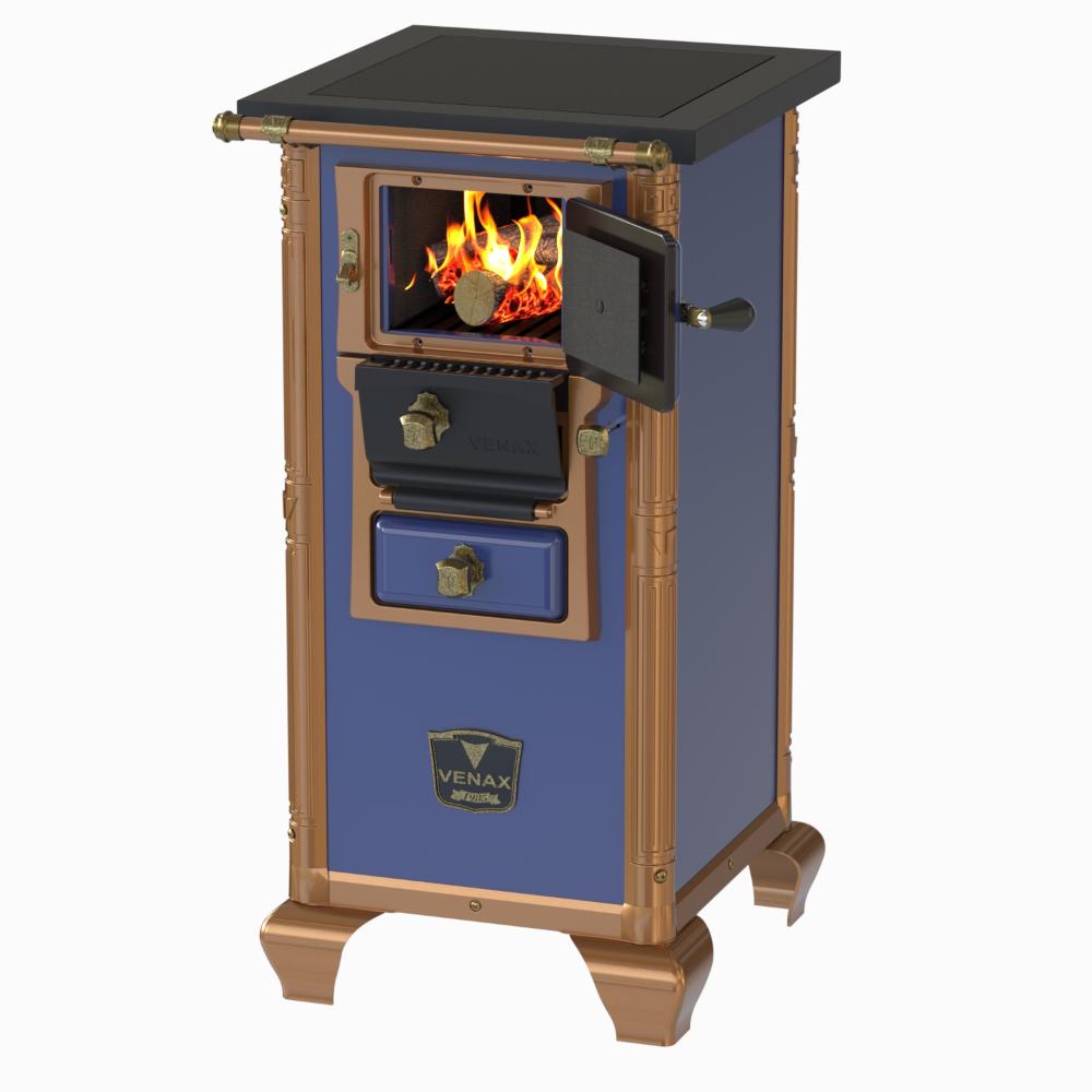 Fogao a Lenha Venax n 00 Imperador Premium Azul