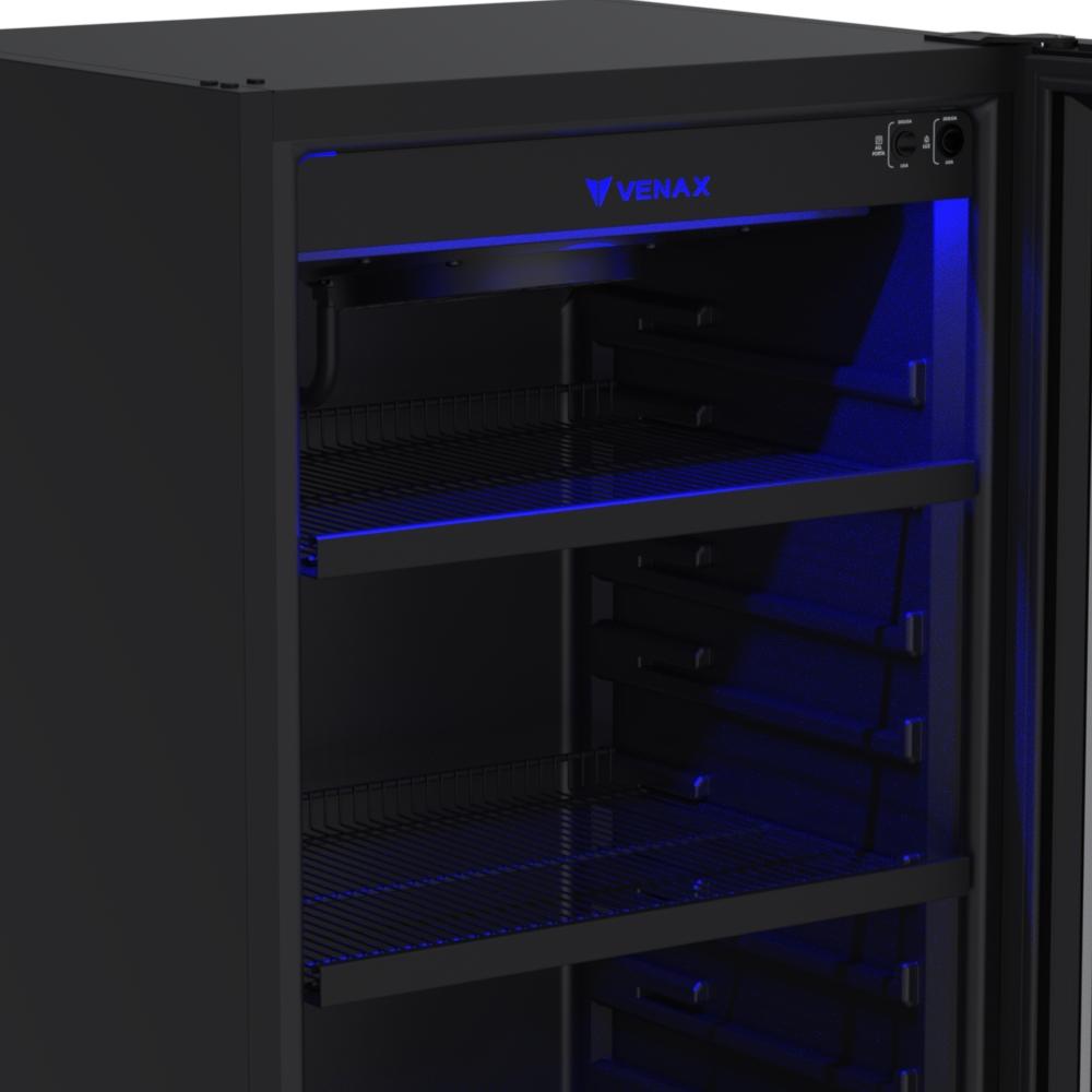 Cervejeira Venax 400L Blue Light Preto