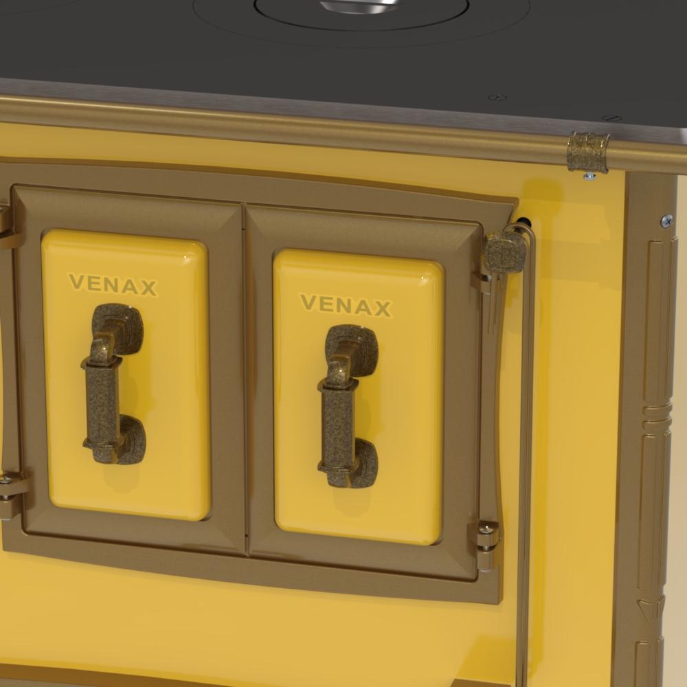 Fogao a Lenha Venax GII n 1 Renaissance Amarelo