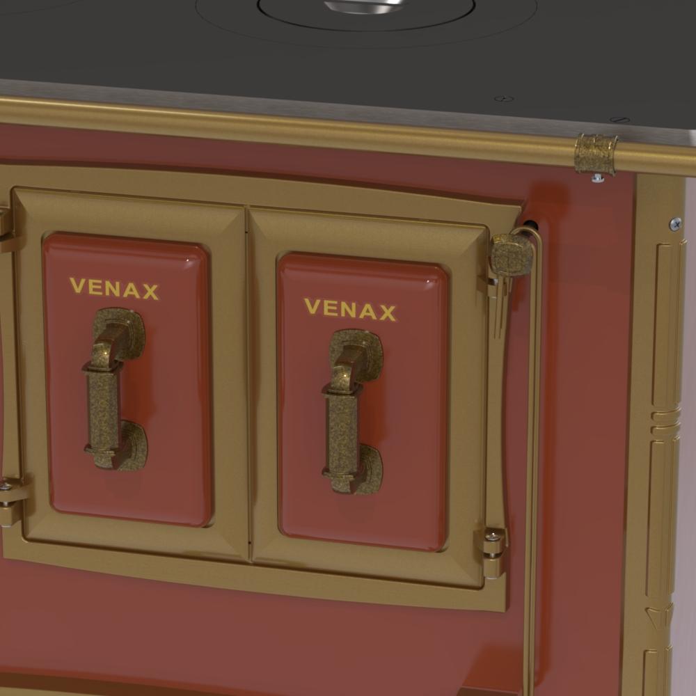 Fogao a Lenha Venax GII n 1 Renaissance Tabaco