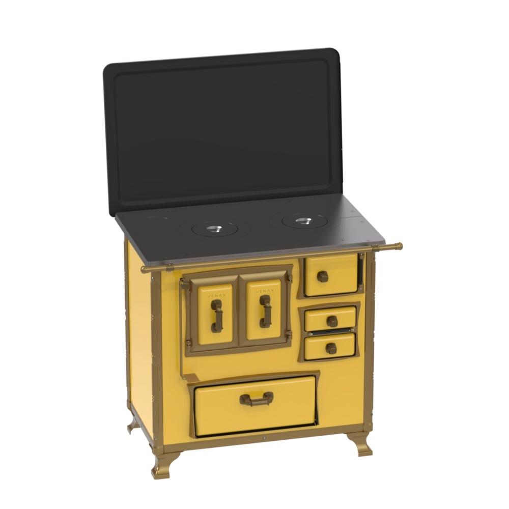 Fogao a Lenha Venax GII n 1 Renaissance Amarelo