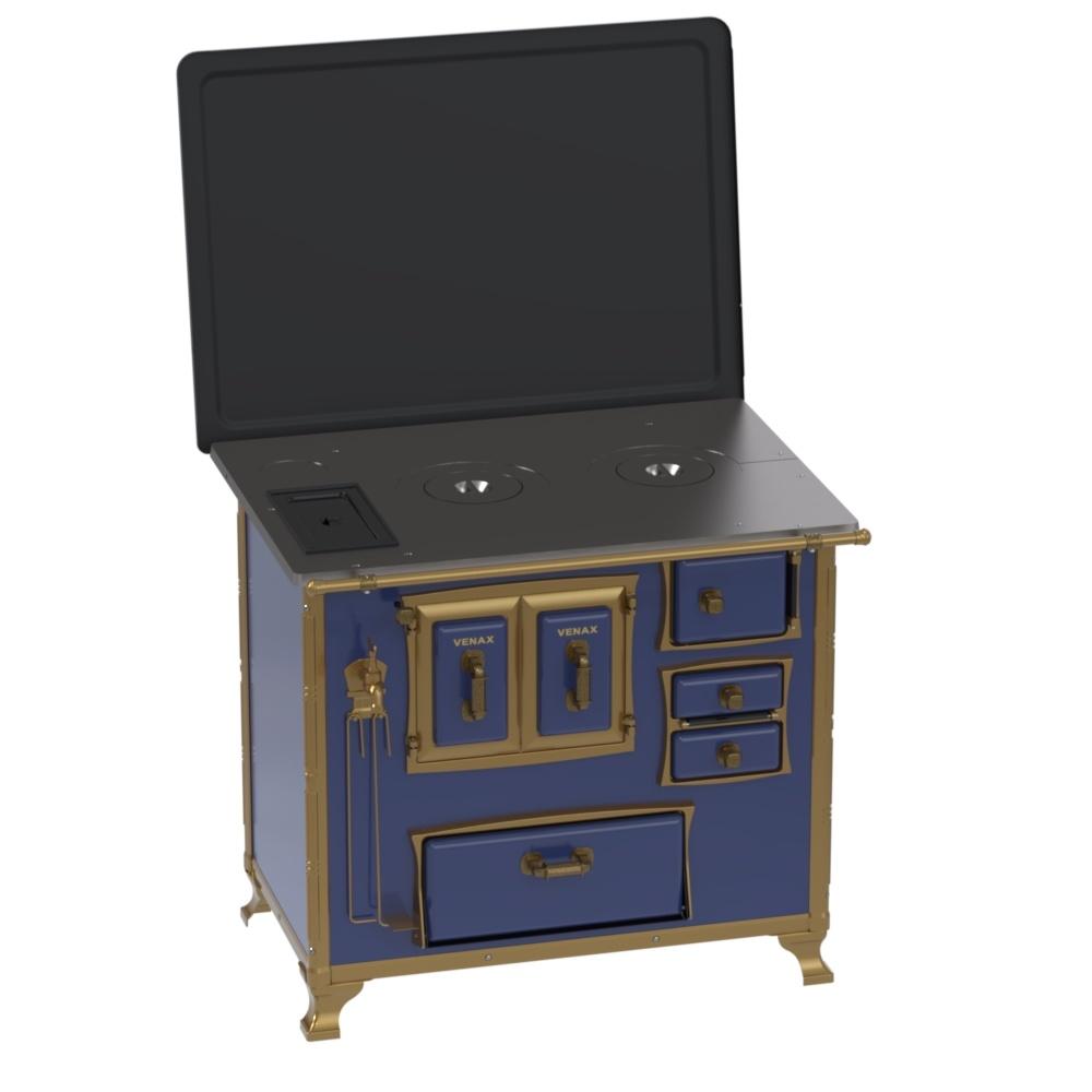 Fogao a Lenha Venax GII n 2 Renaissance Azul Cald