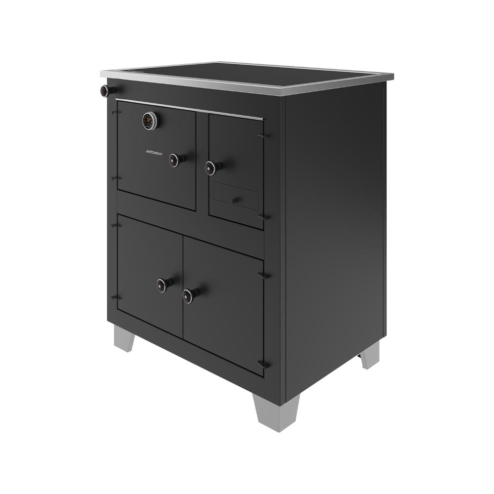 Fogao a Lenha Antonow Dakota 65 Preto