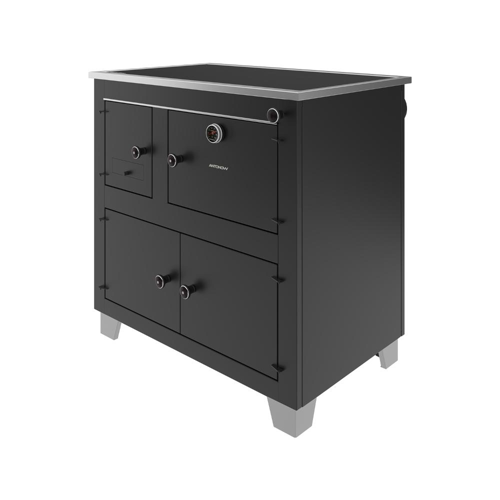 Fogao a Lenha Antonow Dakota 79 Preto