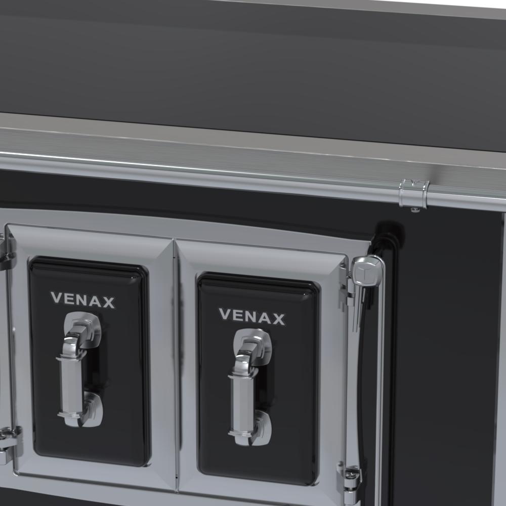 Fogao a Lenha Venax GII n 2 Sec XVIII Premium Preto