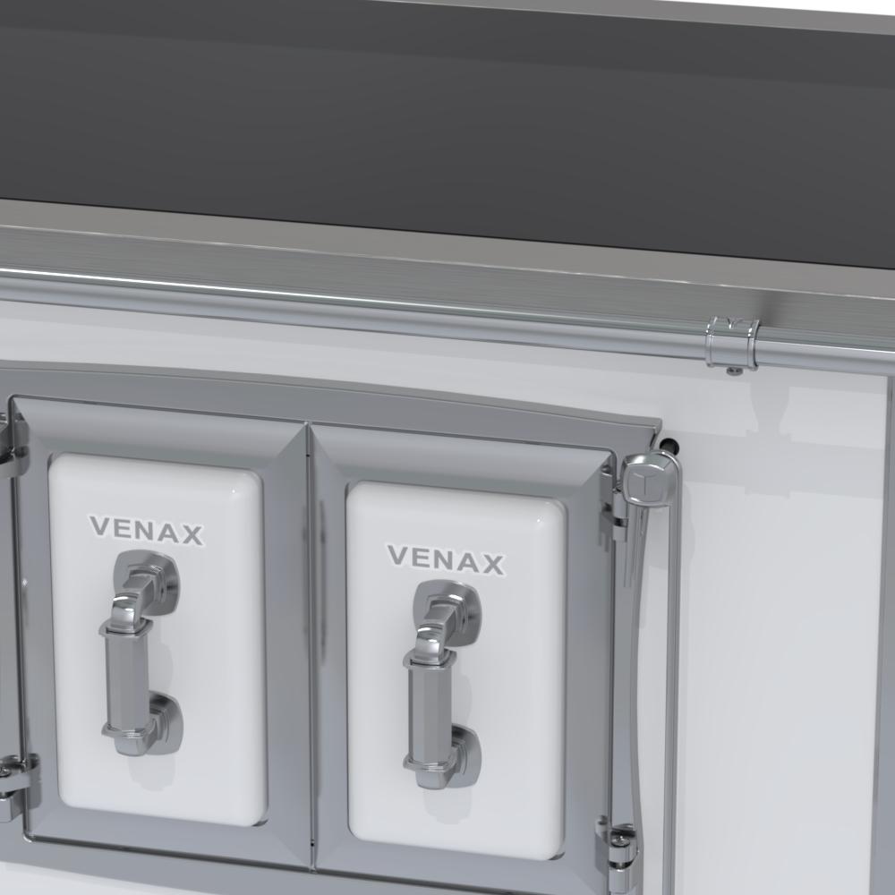 Fogao a Lenha Venax GII n 2 Sec XVIII Premium Branco
