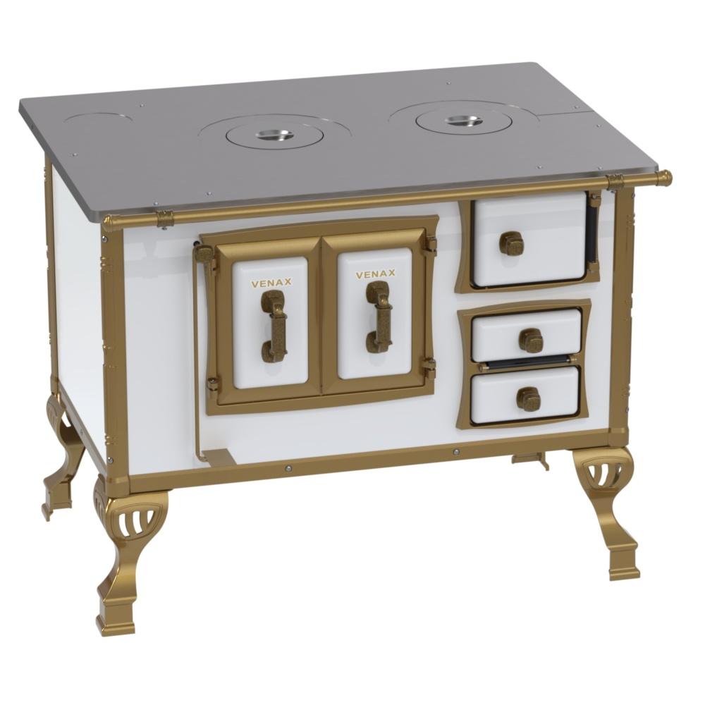 Fogao a Lenha Venax n 2 Colonial Branco