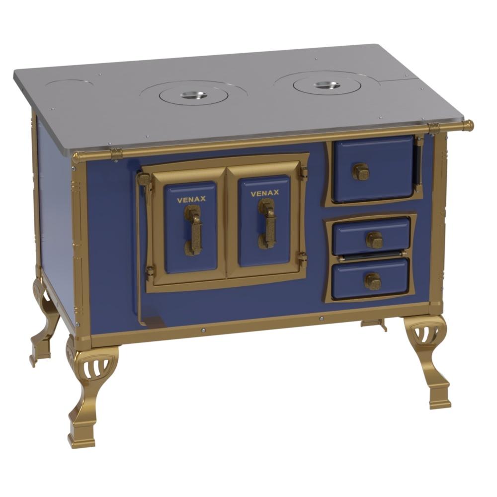 Fogao a Lenha Venax n 2 Colonial Azul