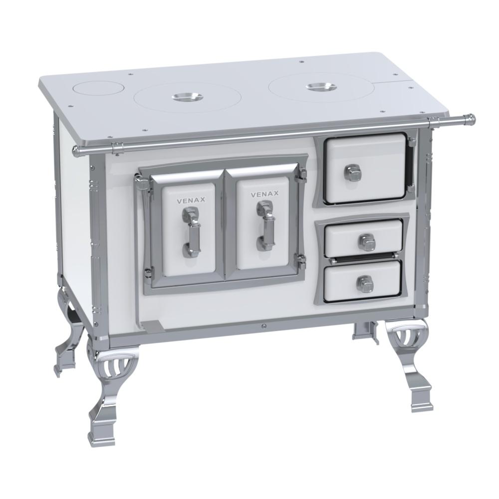 Fogao a Lenha Venax n 1 Sec XVIII Chapa de Aluminio Branco