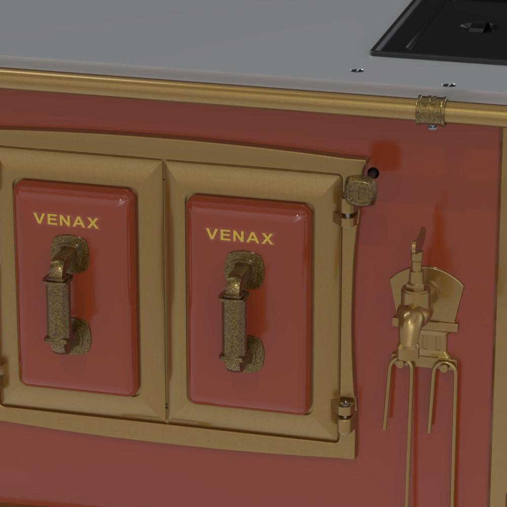 Fogao a Lenha Venax n 2 Renaissance Chapa de Aluminio Tabaco Cald