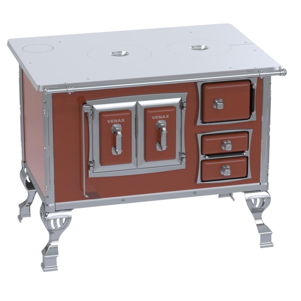 Fogao a Lenha Venax n 2 Sec XVIII Chapa de Aluminio Tabaco