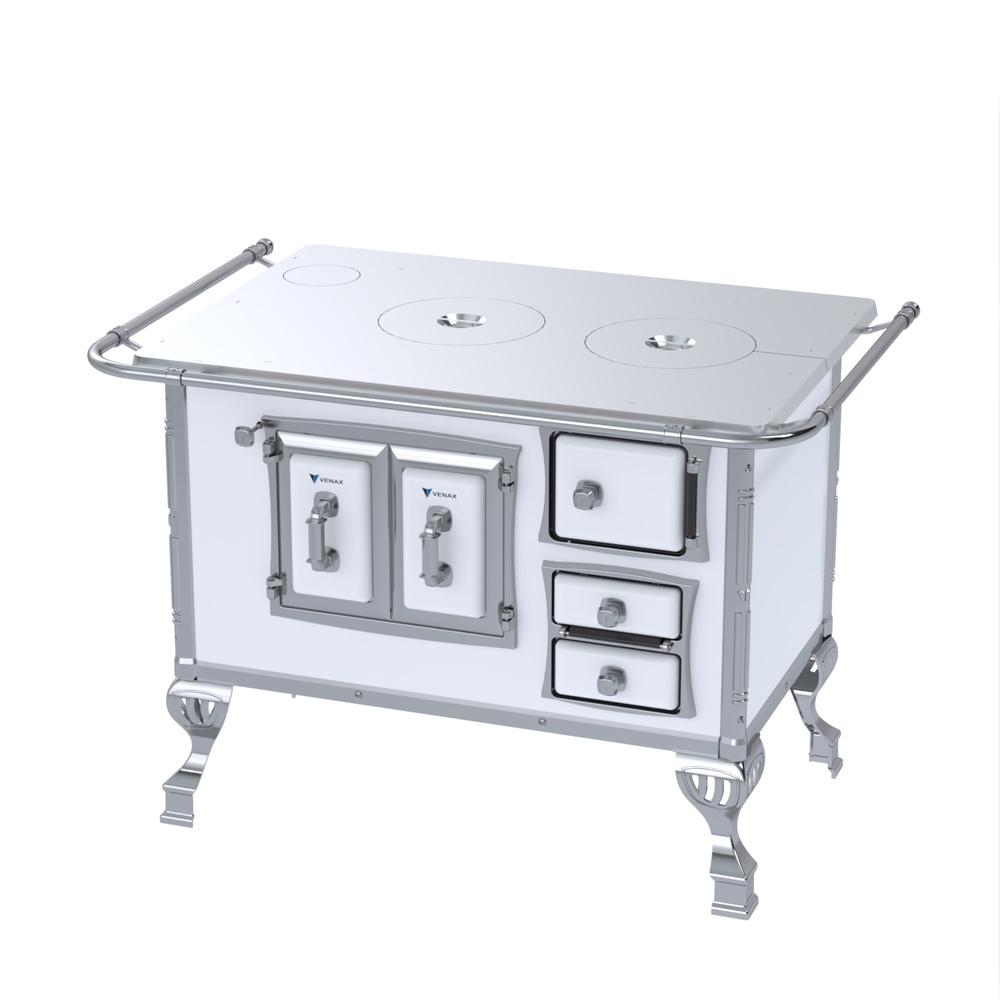 Fogao a Lenha Venax n 2 Sec XVIII Chapa de Aluminio Branco