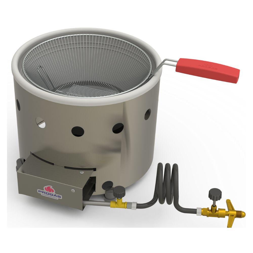 Tacho Fritador a Óleo Progás 3L PR-310G Inox Gás GLP