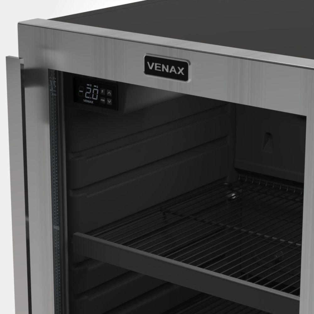 Cervejeira de Embutir Venax 102L Top Light S40 Inox Porta Invertida