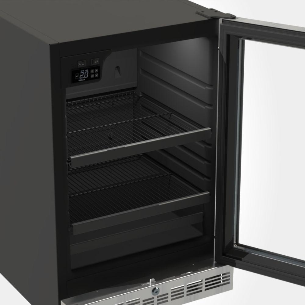 Cervejeira de Embutir Venax 102L Top Light S40 Inox Porta Invertida