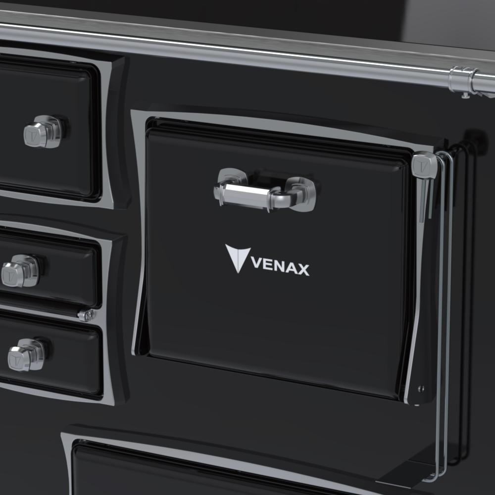 Fogao a Lenha Venax GII n 1 Premium Preto Gab