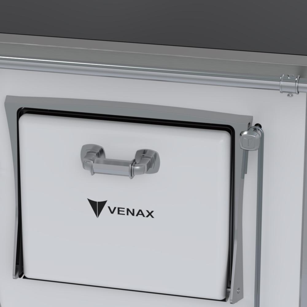 Fogao a Lenha Venax GII n 1 Premium Branco Gab