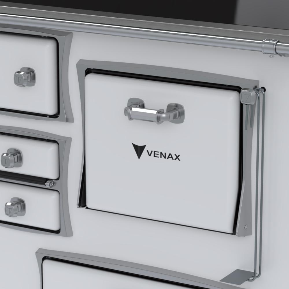 Fogao a Lenha Venax GII n 1 Premium Branco Gab