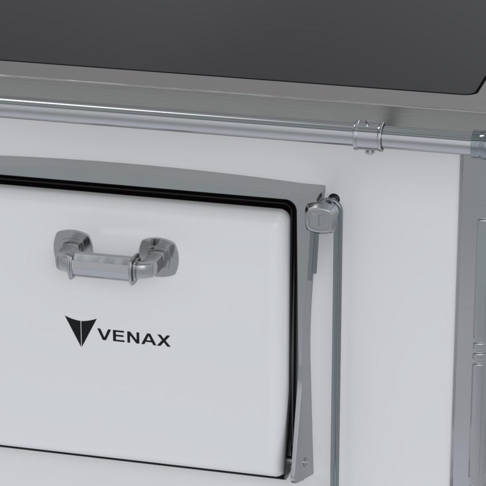 Fogao a Lenha Venax GII n 2 Premium Branco Gab
