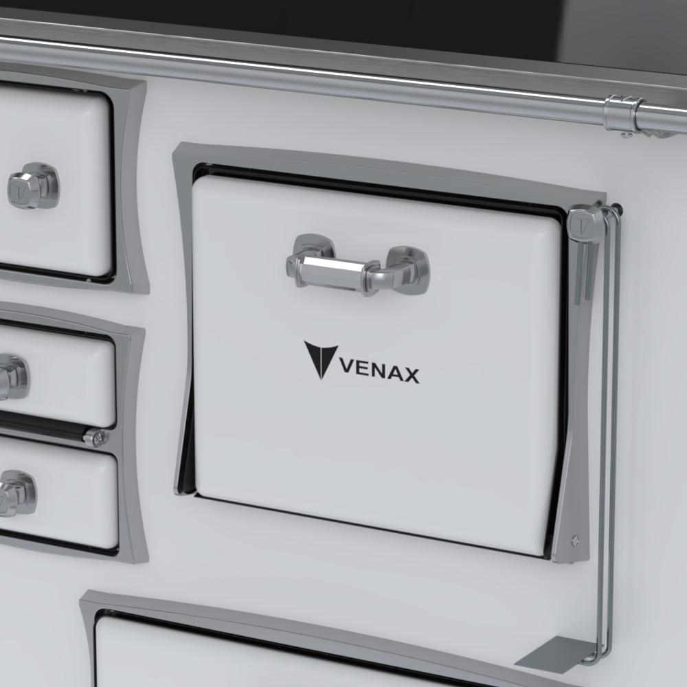 Fogao a Lenha Venax GII n 2 Premium Branco Gab