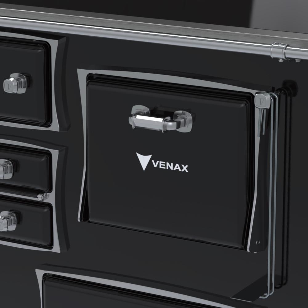 Fogao a Lenha Venax GII n 2 Premium Preto Gab