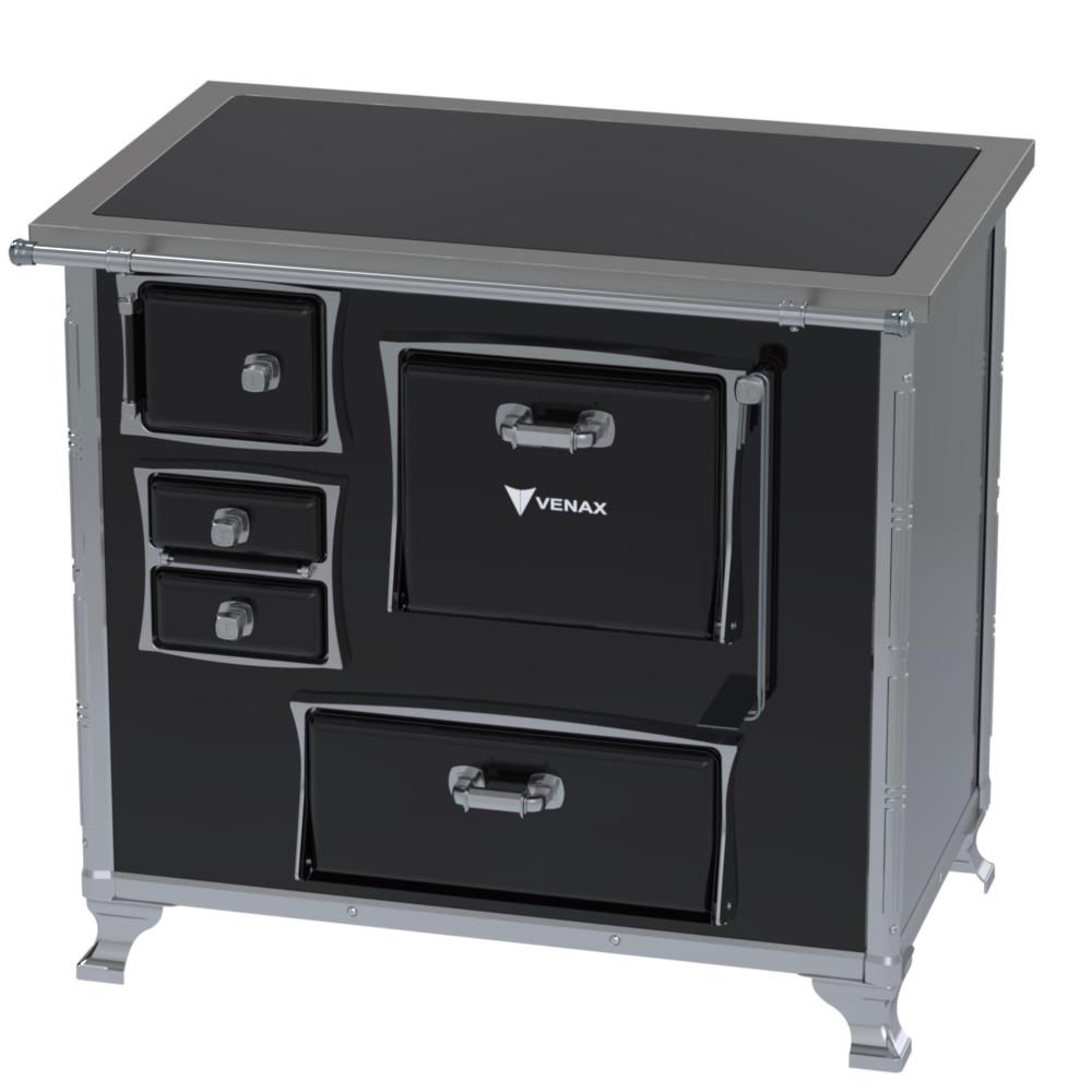 Fogao a Lenha Venax GII n 2 Premium Preto Gab