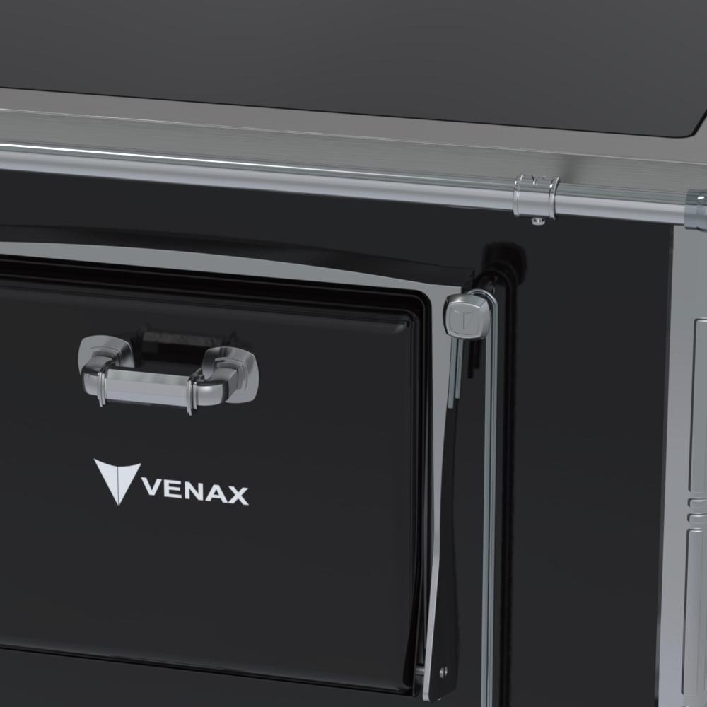 Fogao a Lenha Venax GII n 2 Premium Preto Gab