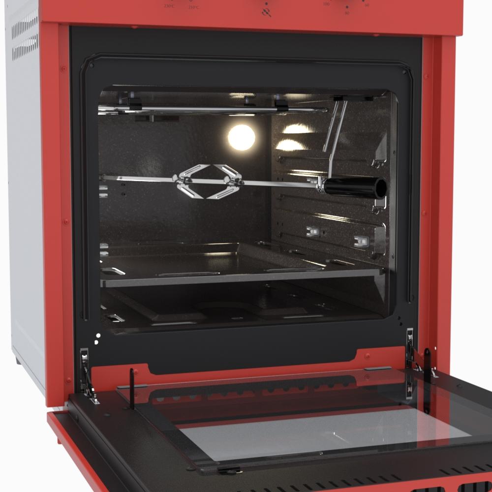 Forno de Embutir a Gas Venax 51,8L Arena GIII Vermelho