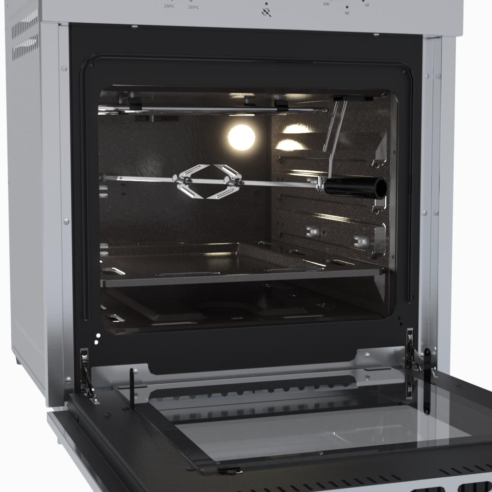 Forno de Embutir a Gas Venax 51,8L Arena GIII Inox