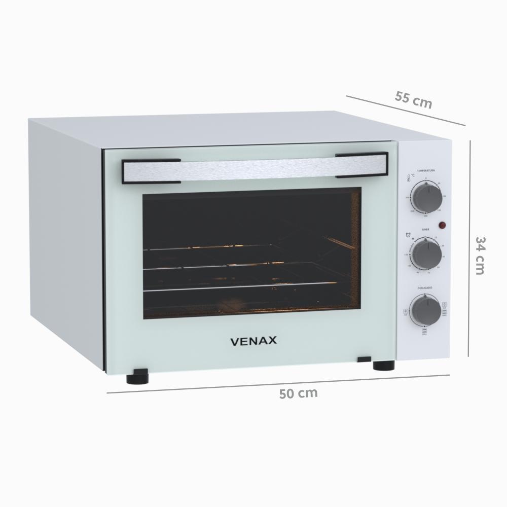 Forno Eletrico Venax 45L Grand Gourmet Branco