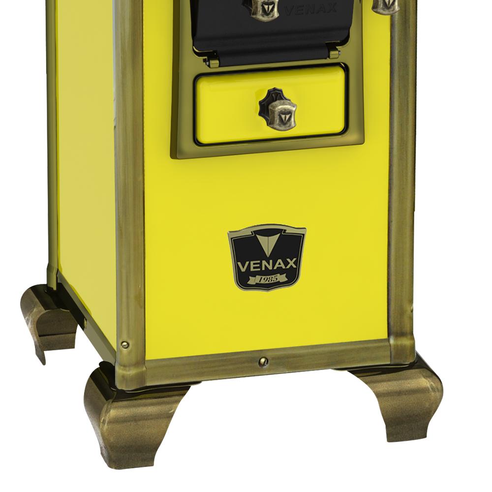 Fogao a Lenha Venax n 00 Imperador Vitreo Amarelo